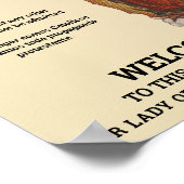 Katholieke Thuisvrouw van Guadalupe Spaans Poster (Hoek)