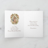 Katholieke toewijding aan de Maagd Maria Religieus Kaart (Binnen)