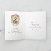 Katholieke toewijding aan de Maagd Maria Religieus Kaart (Binnen)