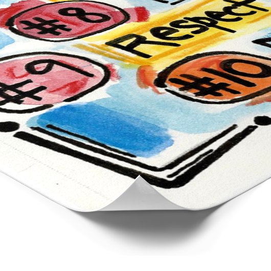 Katholieke Top Tien Poster (Hoek)