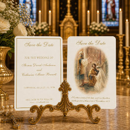 Katholieke Trouw Elegante Bewaar de Datum Save The Date