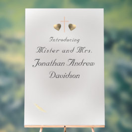 Katholieke Trouw met Genade Acryl Bord