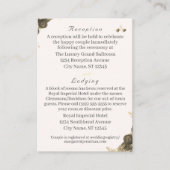 Katholieke trouwerij uit de gratie informatiekaartje (Voorkant)