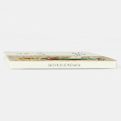 Katholieke trouwring bruid & bruidegom gastenboek (Rug)