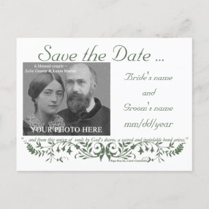 Katholieke Trouwset Save the Date Sjabloon CC