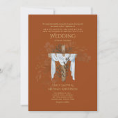 Katholieke trouwuitnodigingen Christelijk Elegant Kaart (Voorkant)