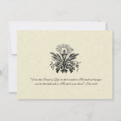 Katholieke uitnodigingen voor de Eerste Communie v (Achterkant)