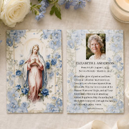 Katholieke Uitvaart Heilige Maagd Maria Herdenking Visitekaartje