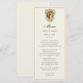Katholieke Verloving Maria & Jozef Trouw Menu (Voorkant / Achterkant)