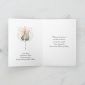 Katholieke Verzameling Vernieuwing Mary Religieuze Kaart (Binnen)