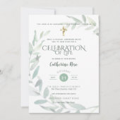 Katholieke viering van het leven, herdenkingsdiens kaart (Voorkant)