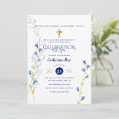 Katholieke viering van het levensherdenkingsfunera kaart (Staand voorkant)