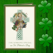Katholieke Vriendschap St Patrick's Day Shamrocks Kaart