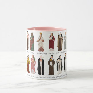 Katholieke Vrouwen Saint Coffee Mok, 11 oz Mok