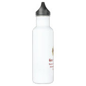 Katholieke waterfles Heilig Hart van Jezus (Links)