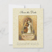  katholieke weddenschap met uitzondering van de da save the date (Voorkant)