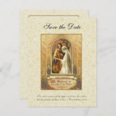  katholieke weddenschap met uitzondering van de da save the date (Voorkant / Achterkant)