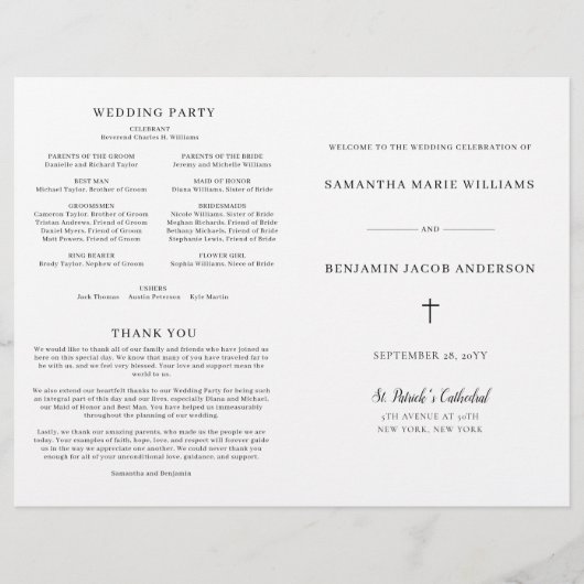 Katholieke Weddenschappen Programma Volledige Mass (Voorkant)