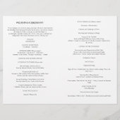 Katholieke Weddenschappen Programma Volledige Mass (Achterkant)