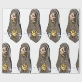 Katholieke wierook censureert religieuze eredienst cadeaupapier (Vlak)