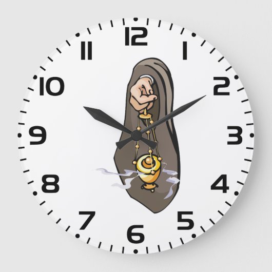 Katholieke wierook censureert religieuze eredienst grote klok (Voorkant)