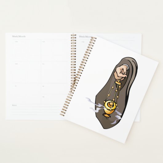 Katholieke wierook censureert religieuze eredienst planner (Display)