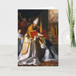 Katholieke wijding tot het priesterschap Groet Kaart
