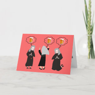 Katholieke Zuster Cadeaus~~Grappig Kaart