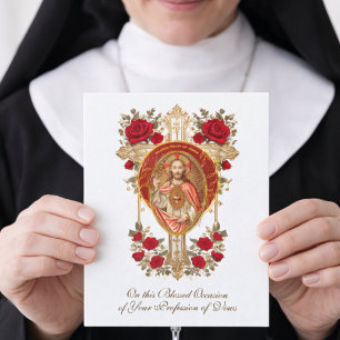 Katholieke Zusters Religieus Beroepskaart van Gelo Kaart