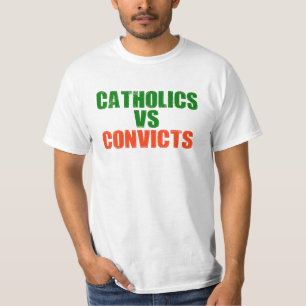 katholieken versus veroordeelden t-shirt