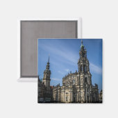 Katholische Hofkirche Dresden Magnet (Voorkant / Achterkant)