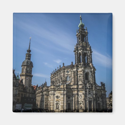 Katholische Hofkirche Dresden Magnet (Voorkant)