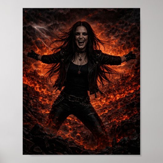 Kathryn Darke lachend Poster (Voorkant)