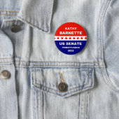 Kathy Barnette US Senate Pennsylvania 2022 Ronde Button 5,7 Cm (In situ)