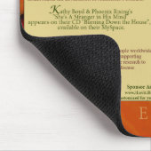 KATHY BOYD PHOENIX RIJST vanaf onze MMC van 2009 Muismat (Hoek)