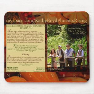 KATHY BOYD PHOENIX RIJST vanaf onze MMC van 2009 Muismat