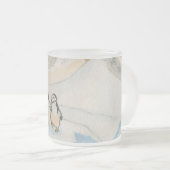 Kathy Faggella Penguin Stroll Matglas Koffiemok (Voorkant rechts)