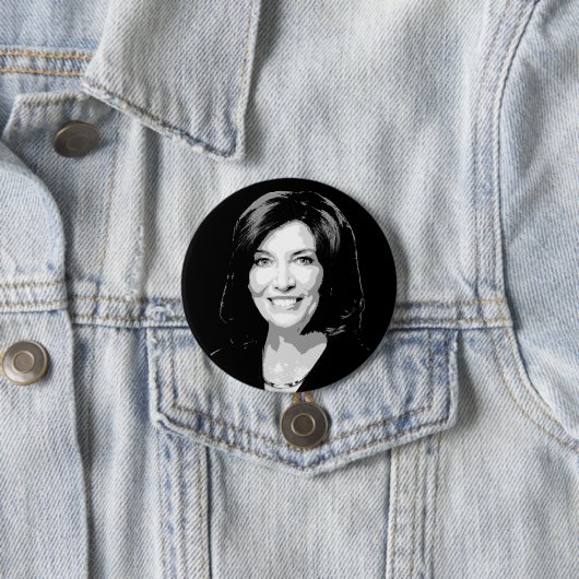 Kathy Hochul Ronde Button 7,6 Cm (In situ)