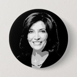 Kathy Hochul Ronde Button 7,6 Cm