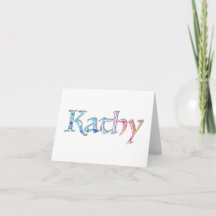 Kathy Note Cards