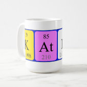 Kathy Periodieke Naam mok (Voorkant links)