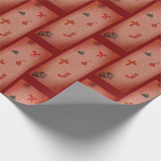 Kathy's kerstinpakpapier cadeaupapier (Hoek)