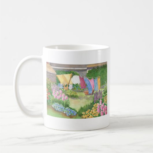 Kathy's wasgoed op Monhegan is Maine Mok (Links)