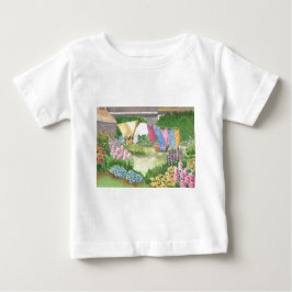 Kathy's wasgoed op Monhegan is me Baby Teeshirt