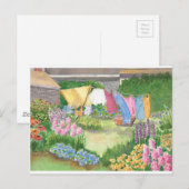 Kathy's wasgoed op Monhegan is mijn Briefkaart (Voorkant / Achterkant)