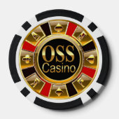 Katie corporate party casino chip (Achterkant)