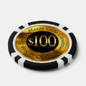 Katie corporate party casino chip (Enkel)