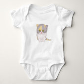 Katie kitten baby bodysuit (Voorkant)