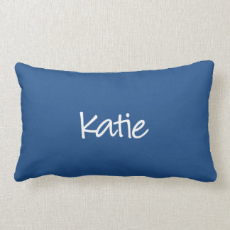 Katie Pillow - modern script Kussen