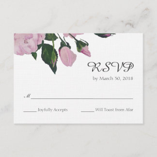 Katie & PJ RSVP Kaartje